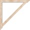 Ekena Millwork Traditional Traditional Smooth Bracket w/ Offset Brace, Douglas Fir, 5 1/2"W x 48"D x 48"H BKT0604X48X48TRA01SDF - alternate 4